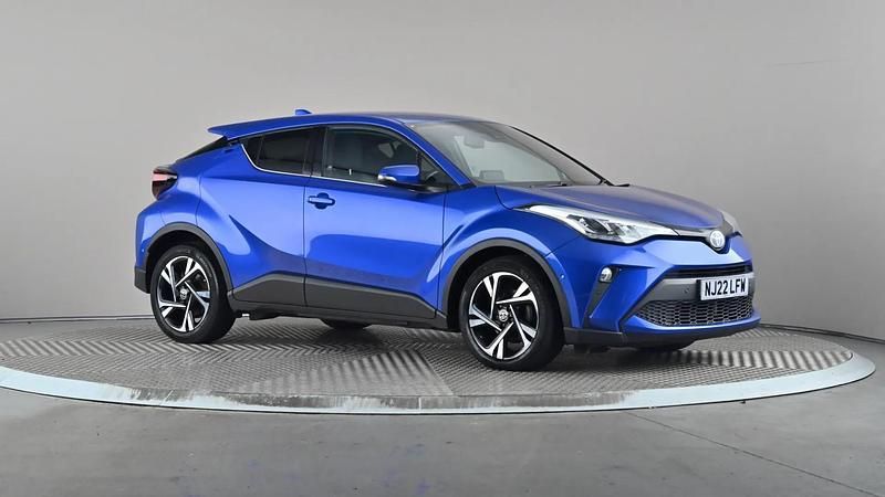 Blue Used 2022 Toyota C-HR Design SUV | £23,198 (Expensive) - Image 1/4