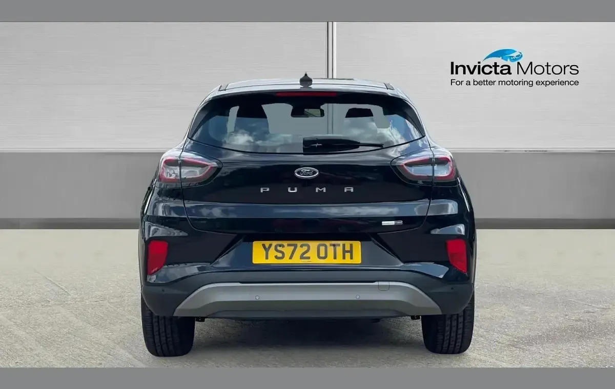 Used Ford Puma Titanium 125 HP (91 kW) 2022 Black SUV