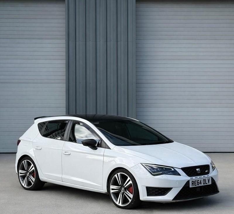 Used Seat Leon CUPRA 360 HP (264 kW) 2014 White Hatchback