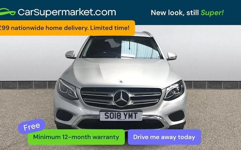 Used Mercedes GLC250 204 HP (150 kW) 2018 Silver Estate