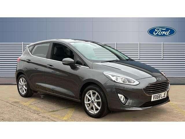 Grey Used 2018 Ford Fiesta Zetec Hatchback | £9,561 (Fair price) - Image 1/4