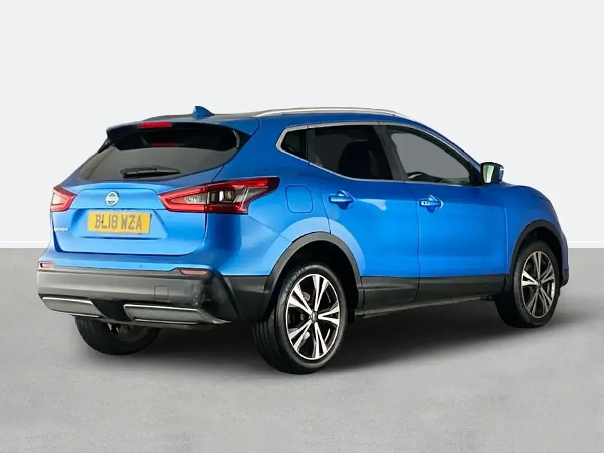Used Nissan Qashqai N-Connecta 2018 Blue SUV