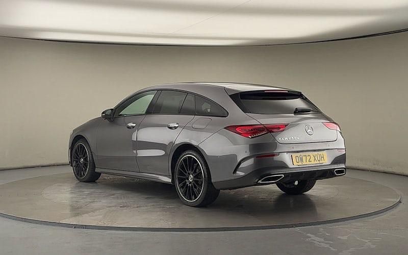 Used Mercedes CLA250e Shooting Brake AMG line 218 HP (160 kW) 2022 Mountain grey Estate
