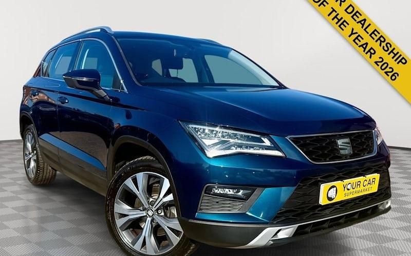 Used Seat Ateca SE Technology 150 HP (110 kW) 2018 Blue SUV