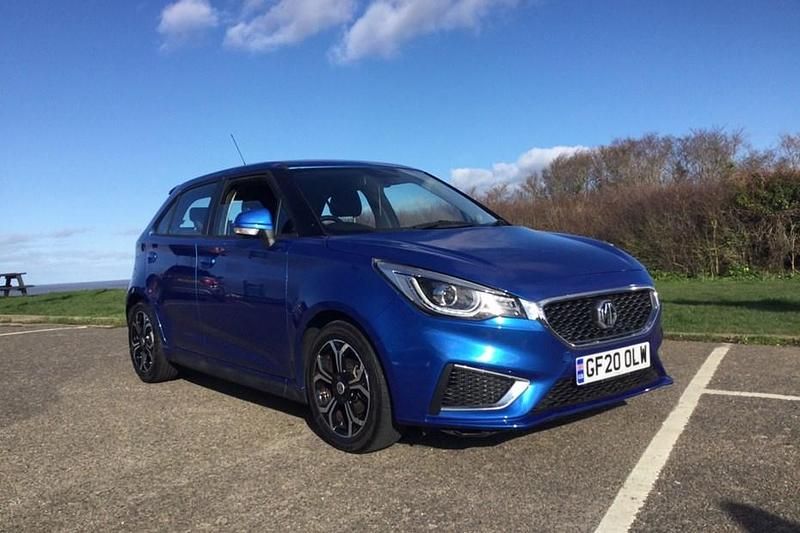 Used MG MG3 Exclusive 106 HP (77 kW) 2020 Blue Hatchback