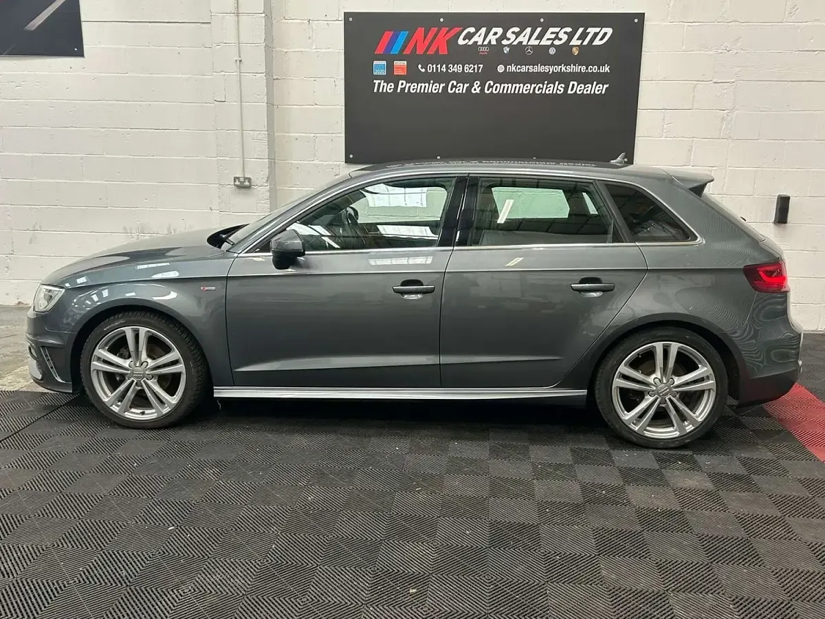 Used Audi A3 Sportback S-Line 184 HP (135 kW) 2016 Grey Hatchback