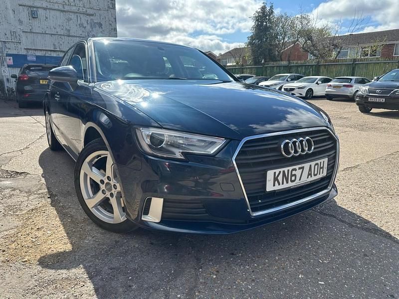 Used Audi A3 Sport 190 HP (139 kW) 2017 Blue Hatchback