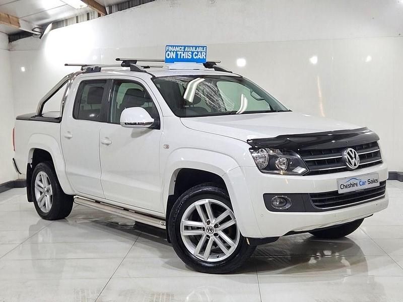 Begagnad VW Amarok Highline 180 HK (132 kW) 2013 Vit Pickup