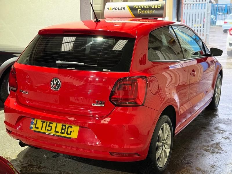 Used VW Polo SE 2015 Red Hatchback