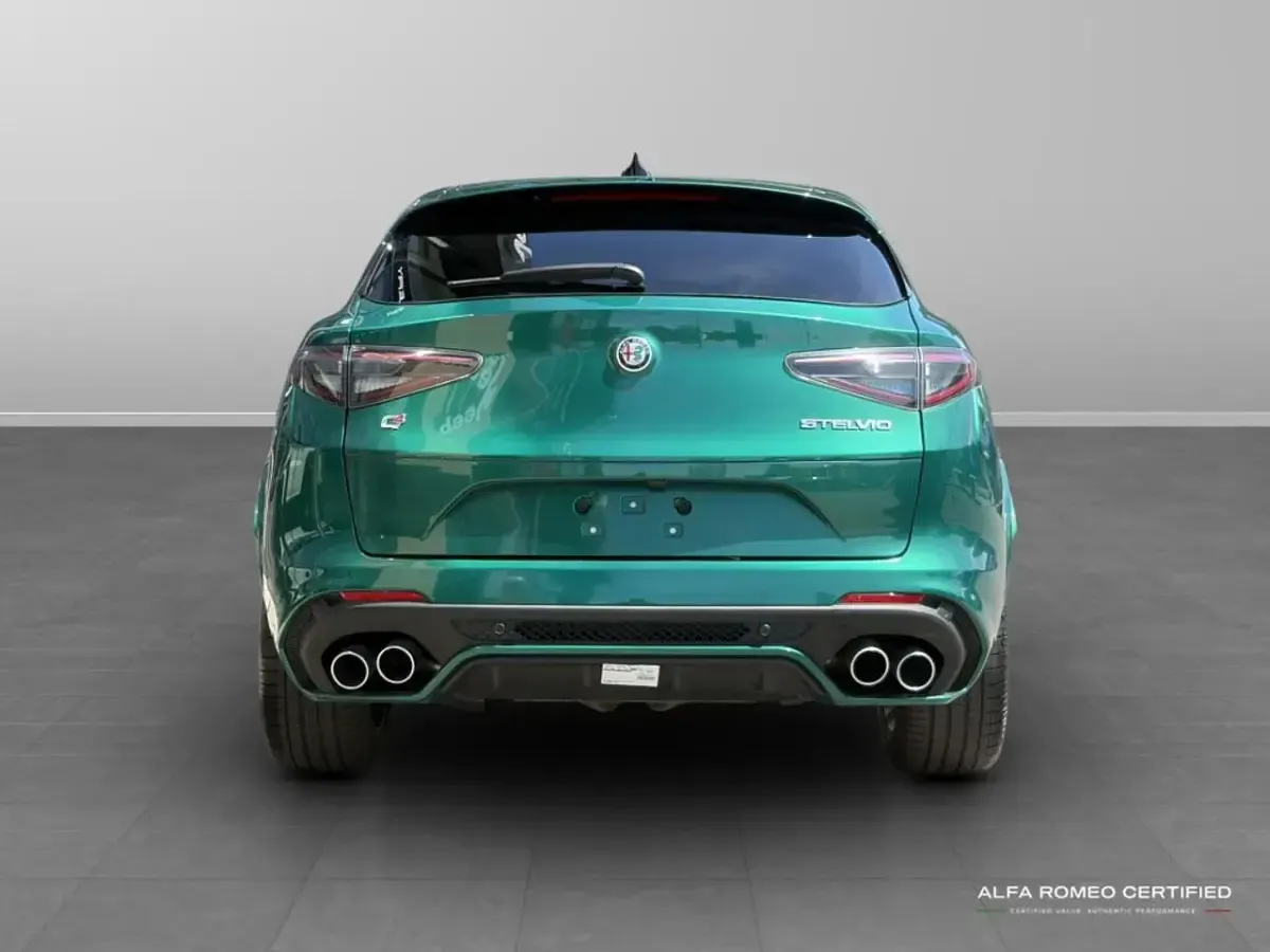 New Alfa Romeo Stelvio Quadrifoglio 511 HP (375 kW) 2026 Green SUV
