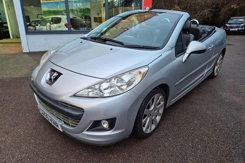 Used Peugeot 207 CC GT 120 HP (88 kW) 2009 Silver Cabriolet