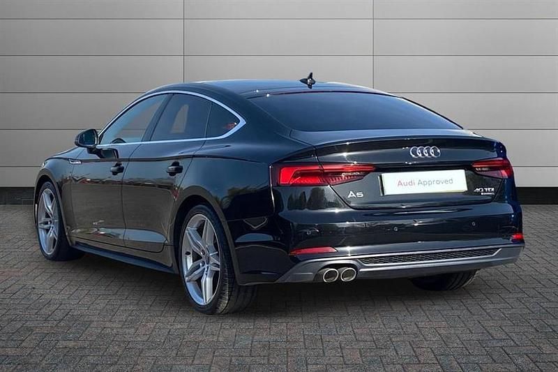 Used Audi A5 S-Line 190 HP (139 kW) 2019 Mythos black Coupe