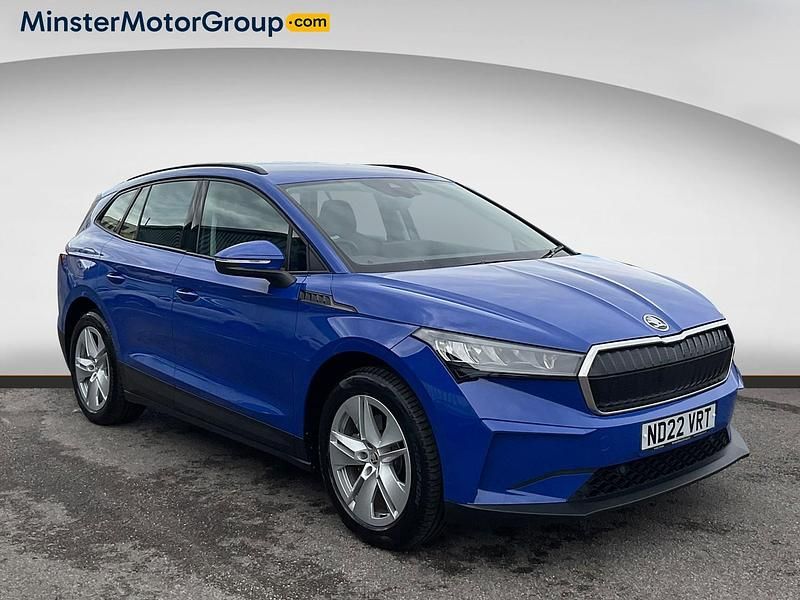 Blue Used 2022 Skoda Enyaq iV SUV | £15,790 (Good price) - Image 1/4