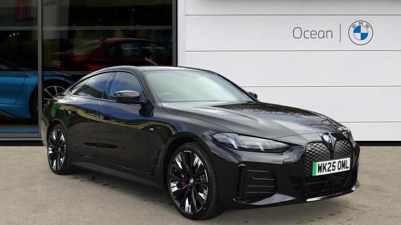 Black Used 2025 BMW i4 M Sport Sedan | £37,900 (Good price) - Image 1/4