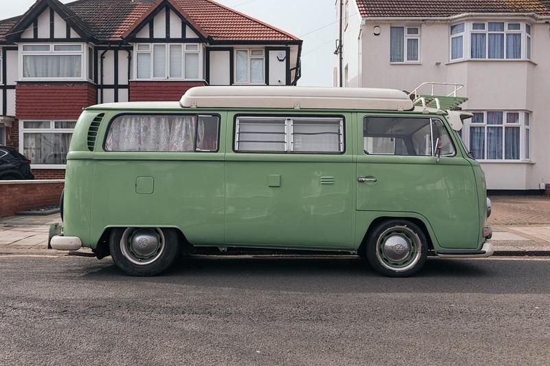 Used VW T2 1969 White green Van