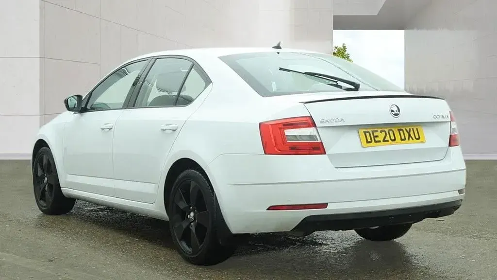 Used Skoda Octavia SE Drive 150 HP (110 kW) 2020 White Hatchback