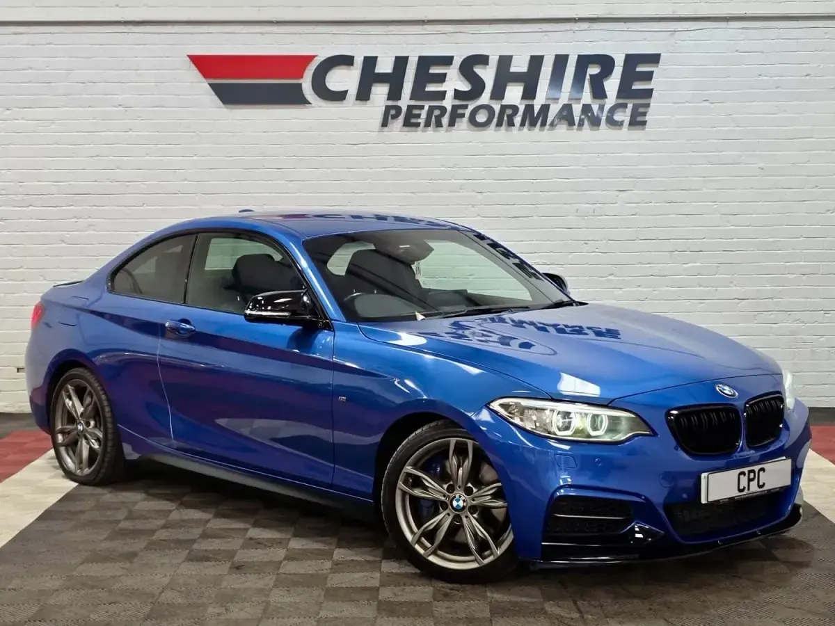 Used BMW M235 Comfort Edition 322 HP (236 kW) 2015 Blue Coupe