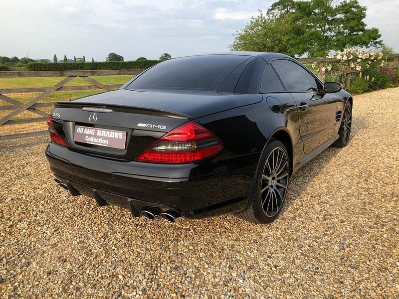 Used Mercedes SL55 AMG AMG 2007 Black Coupe