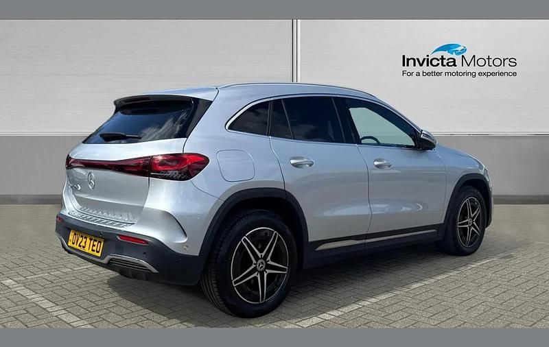 Used Mercedes EQA250+ AMG line 139 kW (190 HP) 2023 Silver SUV