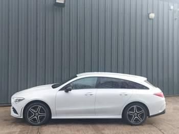 Used Mercedes CLA250e AMG Line Premium 218 HP (160 kW) 2022 White Sedan