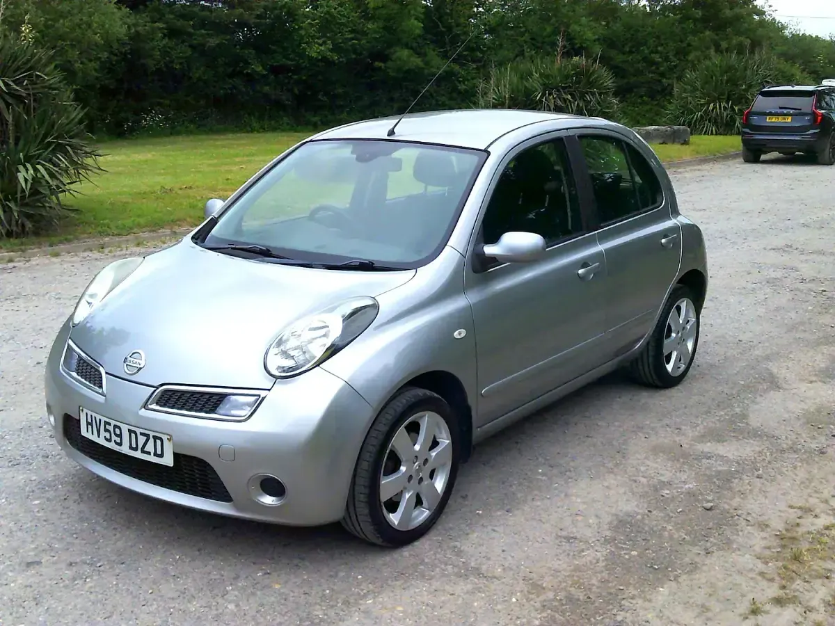 Used Nissan Micra Tekna 2009 Silver Hatchback