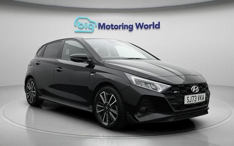 Used Hyundai i20 N Line 120 HP (88 kW) 2023 Black Hatchback