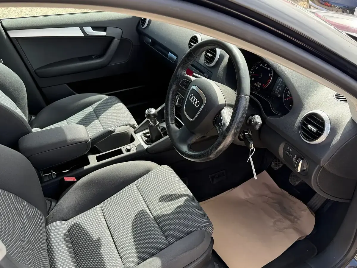 Used Audi A3 Sport 125 HP (91 kW) 2010 Black Hatchback