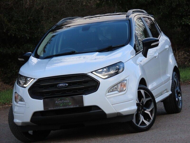White Used 2019 Ford Ecosport ST-Line SUV | £9,294 (Fair price) - Image 1/4