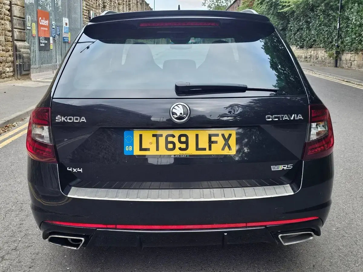 Used Skoda Octavia vRS 2019 Black Estate