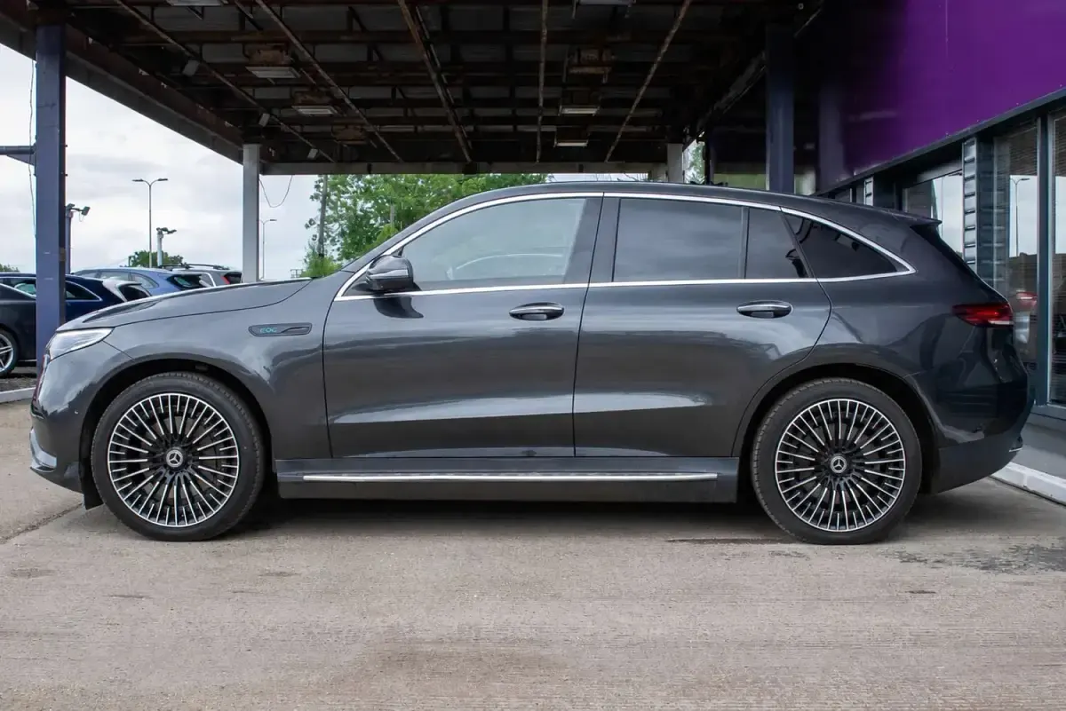 Used Mercedes EQC400 AMG line 300 kW (408 HP) 2021 Grey SUV