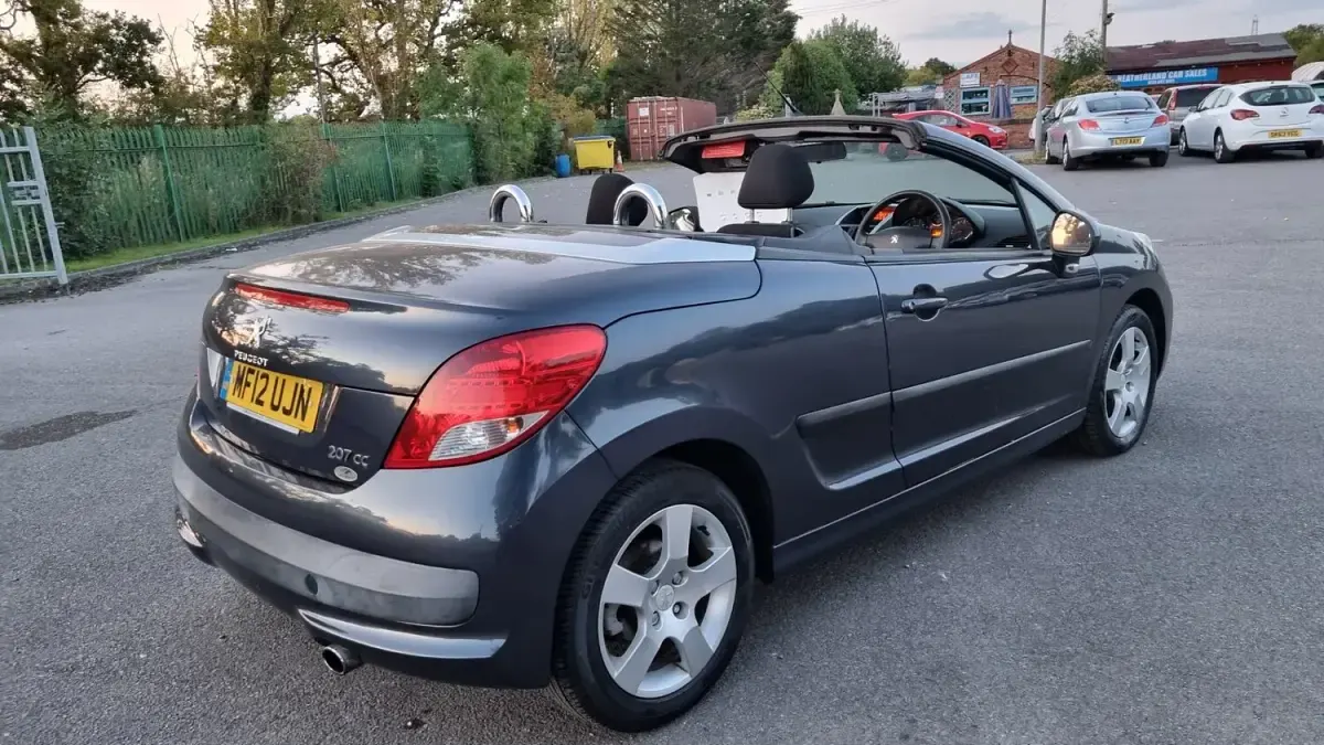Used Peugeot 207 Active 2012 Blue Cabriolet