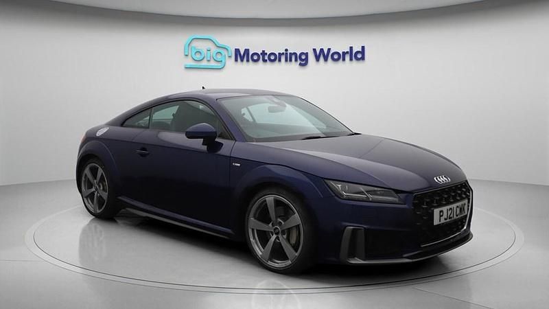 Used Audi TT S-Line 245 HP (180 kW) 2021 Blue Coupe