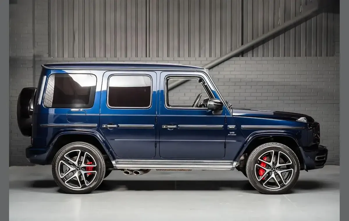 Used Mercedes G63 AMG 576 HP (423 kW) 2019 Blue SUV