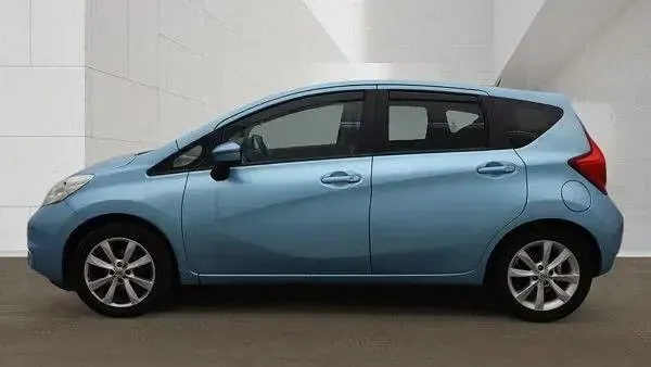 Used Nissan Note S 98 HP (72 kW) 2014 Blue Hatchback