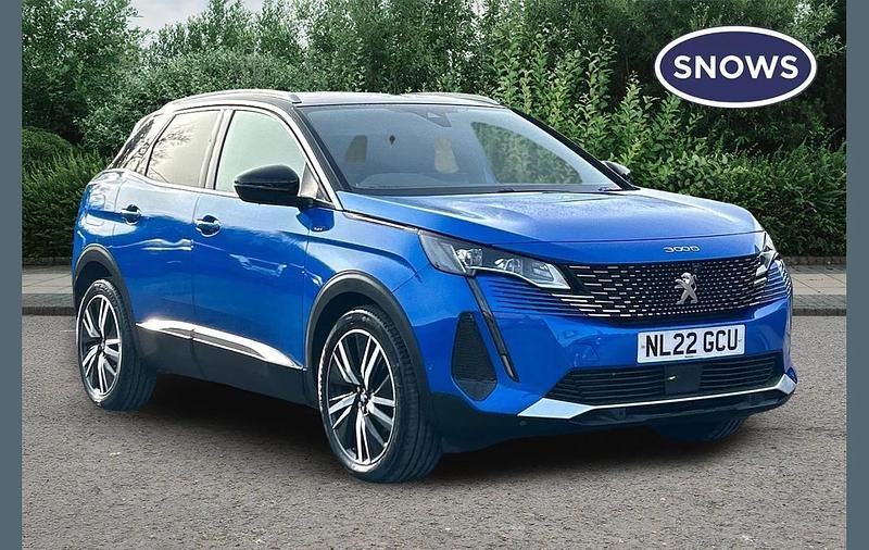 Used Peugeot 3008 Premium 131 HP (96 kW) 2022 Blue SUV