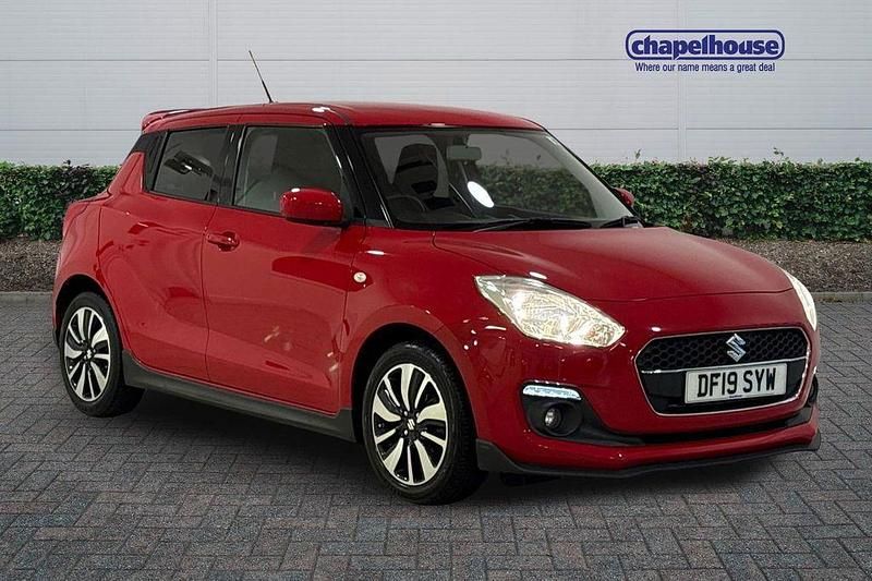 Used Suzuki Swift 2019 Red Hatchback