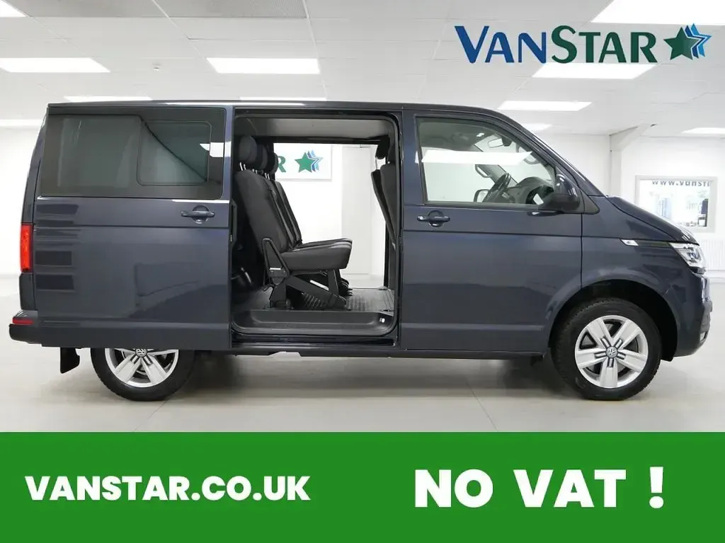 Used VW Transporter Highline 150 HP (110 kW) 2021 Blue Van