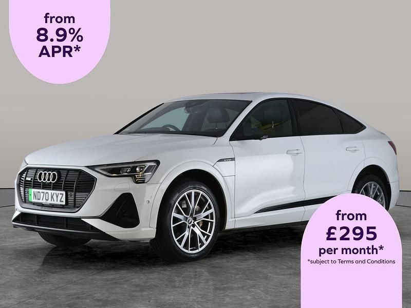 White Used 2020 Audi e-tron Advanced SUV | £19,877 (Expensive) - Image 1/2