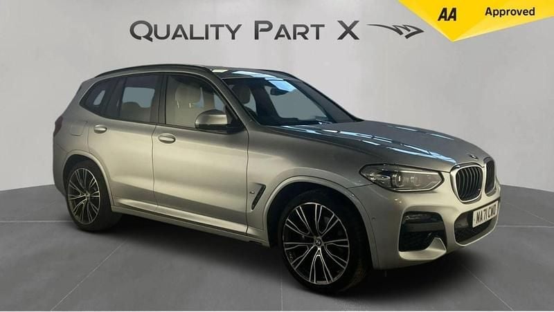 Used BMW X3 M Sport 292 HP (214 kW) 2021 Silver SUV