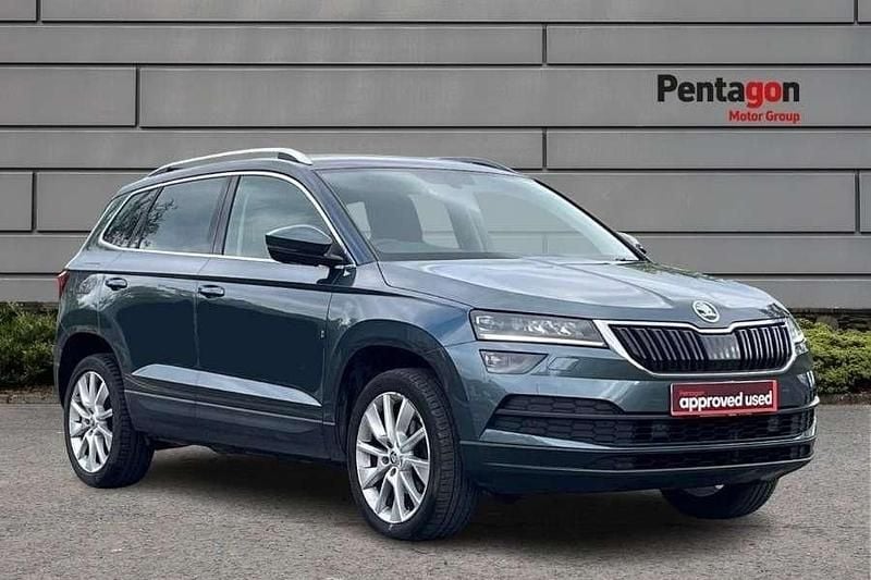 Grey Used 2019 Skoda Karoq SE L SUV | £14,849 (Fair price) - Image 1/4