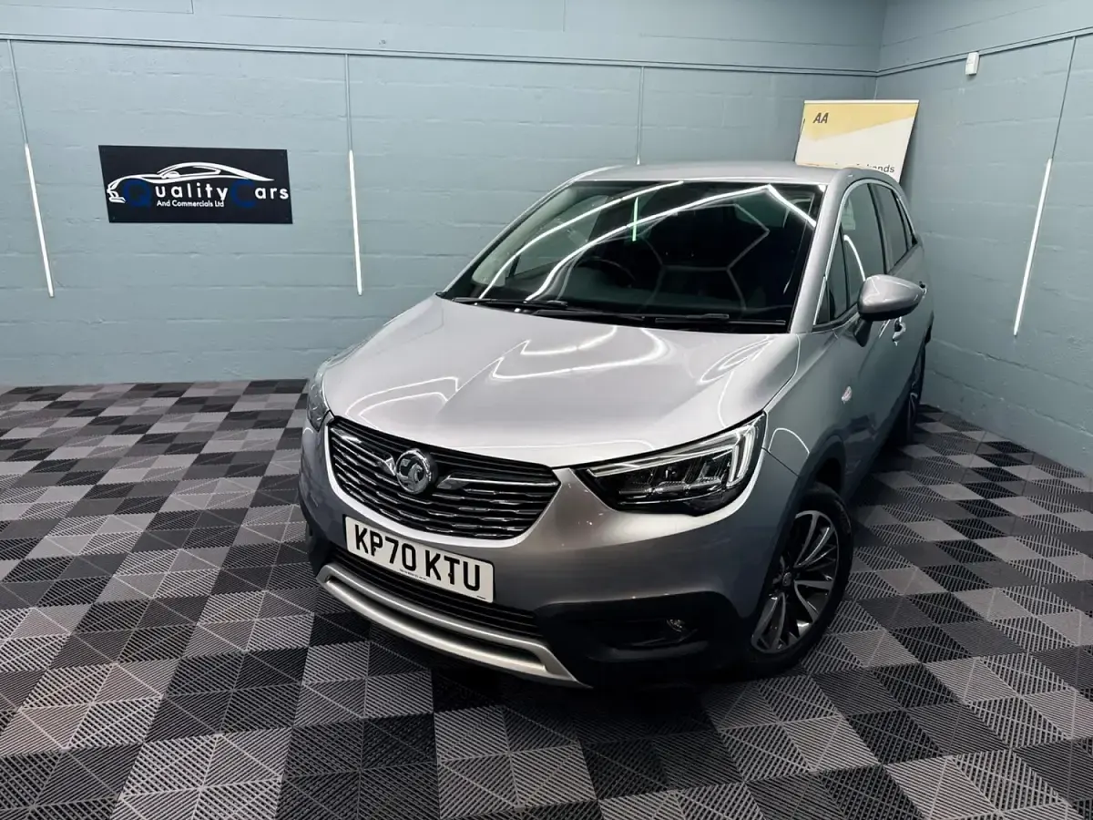 Used Vauxhall Crossland X Elite 83 HP (61 kW) 2020 Grey SUV