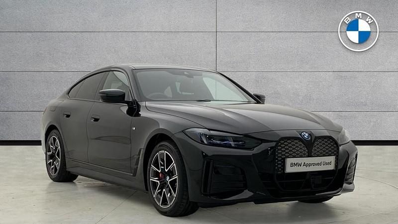 Black Used 2025 BMW i4 M Sport Sedan | £40,790 (Fair price) - Image 1/4