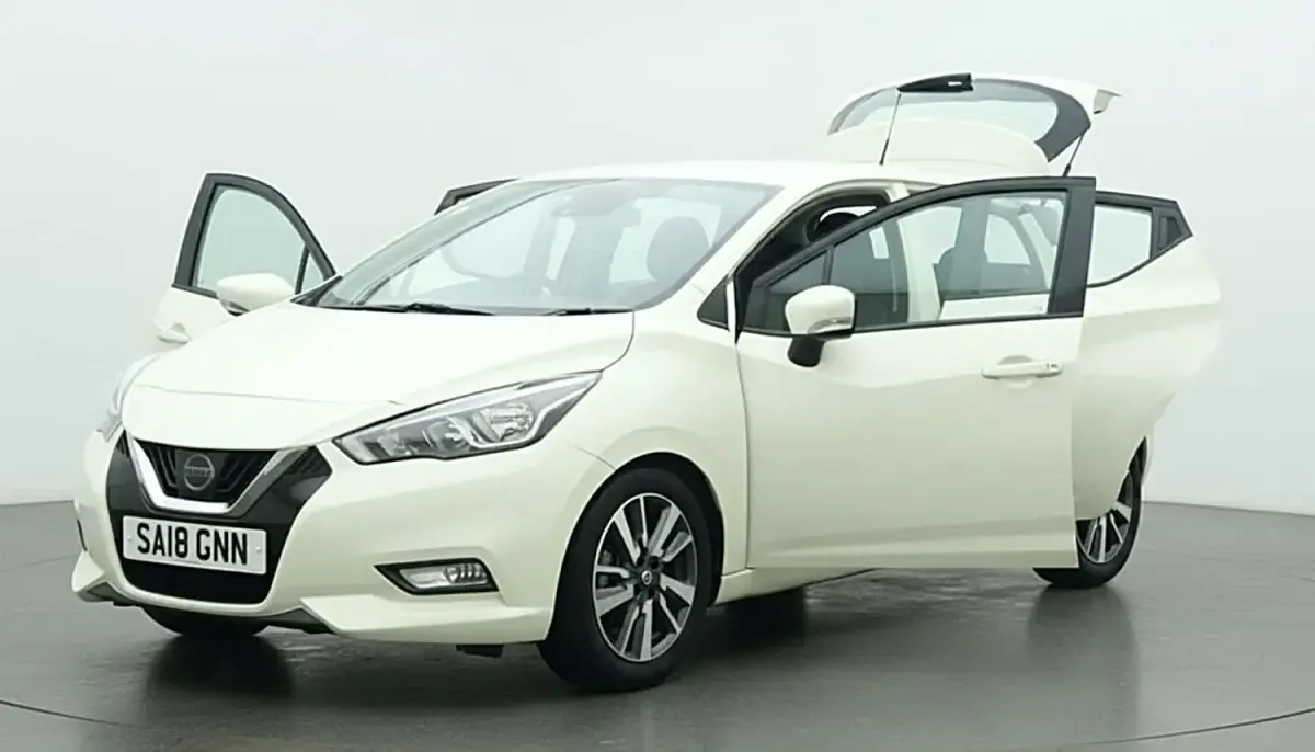Usado Nissan Micra Acenta 71 CV (52 kW) 2018 Blanco Utilitario