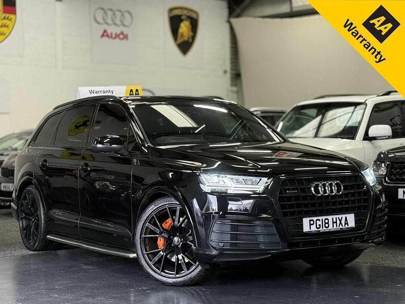 Black Used 2018 Audi Q7 Black Edition SUV | £24,995 (Fair price) - Image 1/4