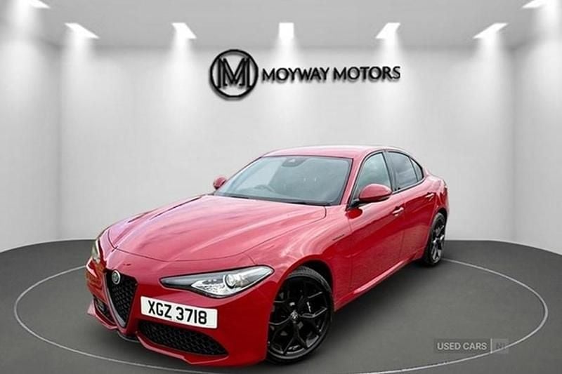 Red Used 2022 Alfa Romeo Giulia Veloce Sedan | £27,990 (Good price) - Image 1/1