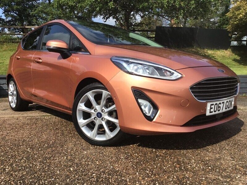 Bronze Used 2017 Ford Fiesta Titanium Hatchback | £7,490 (Expensive) - Image 1/4