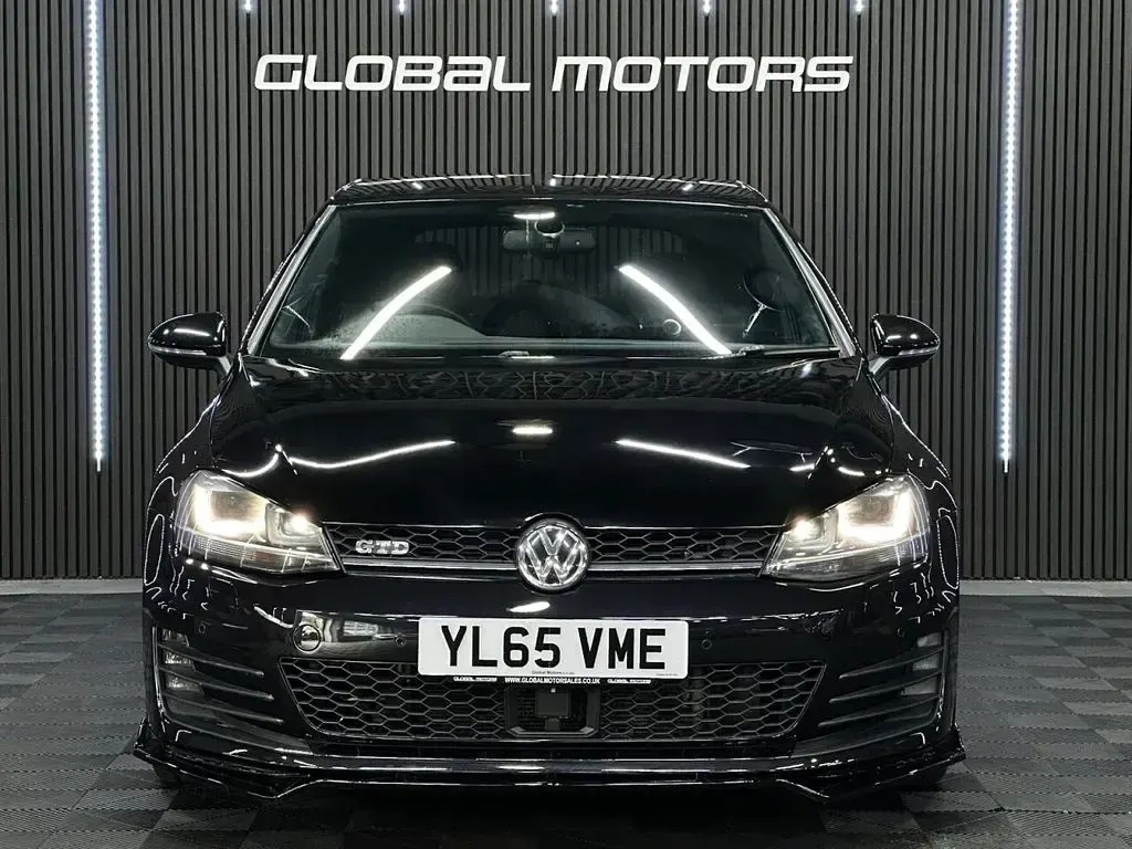 Used VW Golf VII GTD 184 HP (135 kW) 2016 Black Hatchback