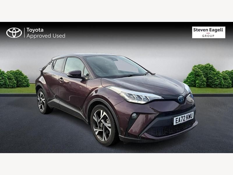 Used Toyota C-HR Design 2022 Mauve/purple SUV