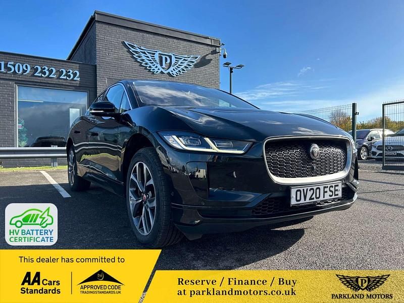 Black Used 2020 Jaguar I-Pace SUV | £15,695 (Fair price) - Image 1/4