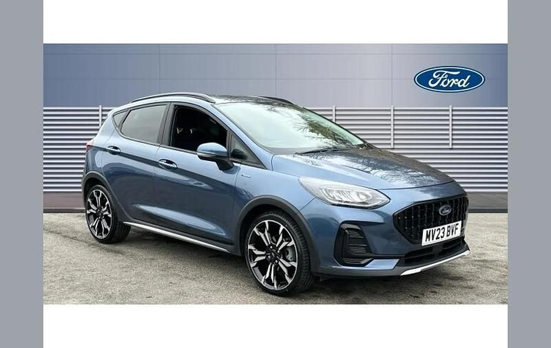 Used Ford Fiesta Active X 125 HP (91 kW) 2023 Blue Hatchback